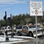 Snow in Katy? Trucks with Plows Ready for the Rare Texas Winter!